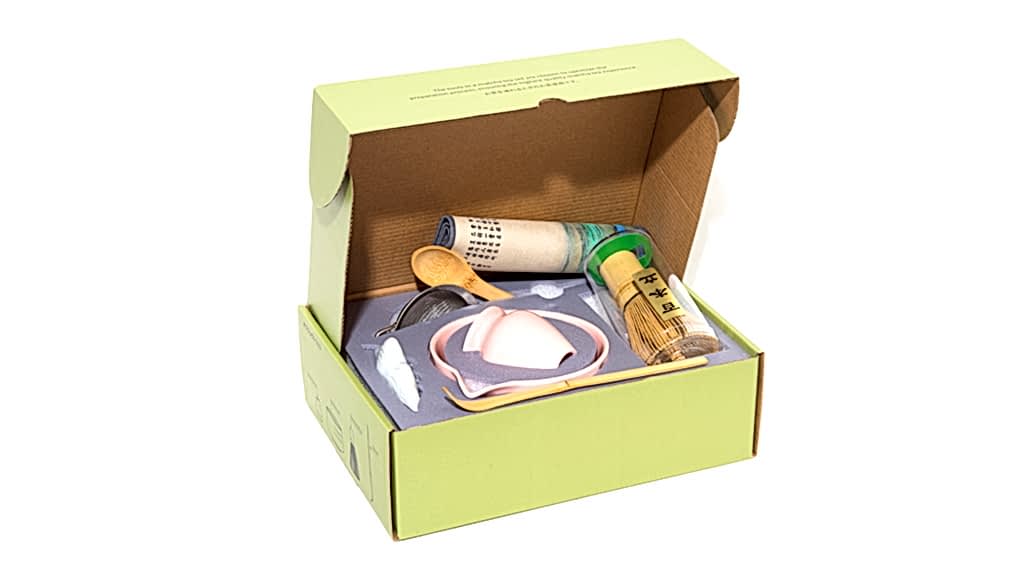 MATCHA SUNUM SETİ (PEMBE)